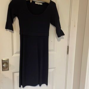 Boden Navy Knit Dess Size 2